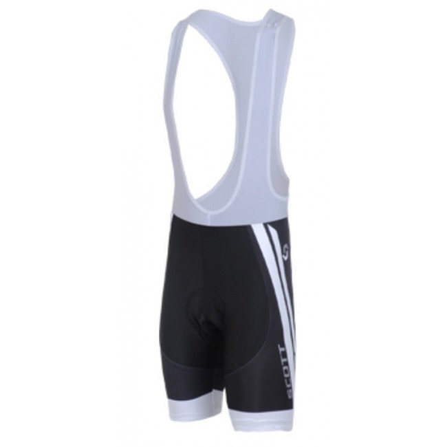 Scott Racing Korte fietsbroeken Bib met zeem groen zwart 2013 742