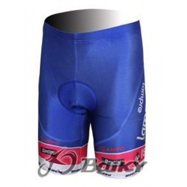 Lampre ISD Pro Team Korte fietsbroeken met zeem blauw roze 4642