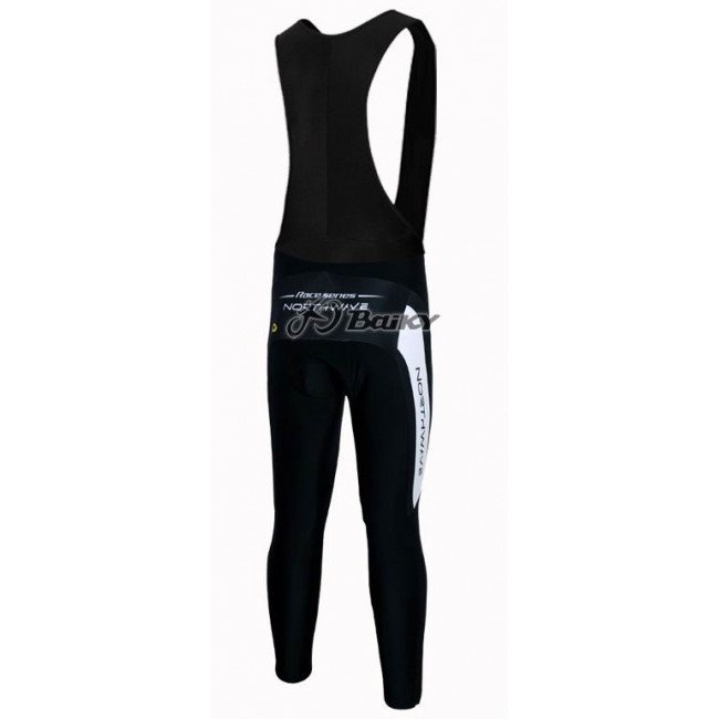 Northwave Pro Team lange fietsbroeken Bib met zeem zwart 424