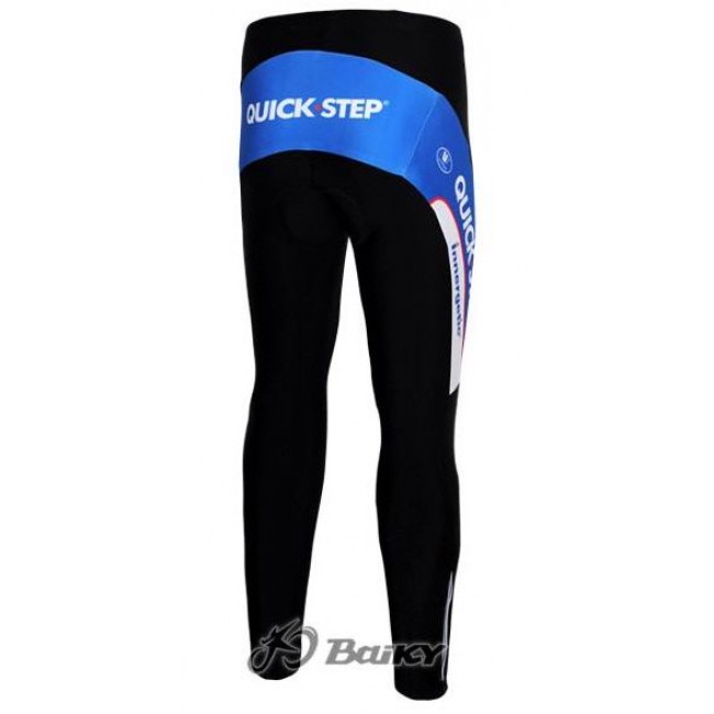 Omega Pharma-Quick Step innergetic lange fietsbroeken met zeem blauw wit 442