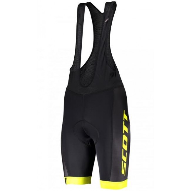 2020 SCOTT RC TEAM++Fietsen koersbroek kort Bib zwart-geel 2020290