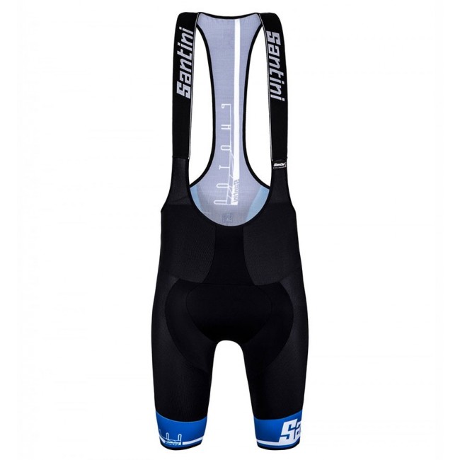 Santini Profteams 2017 Photon 30 wit-blauw Korte Fietsbroeken Bib 728MICAM 2017082334