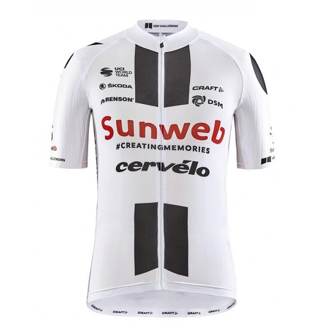 2020 Team Sunweb Fietsshirt Korte Mouw YTD5G