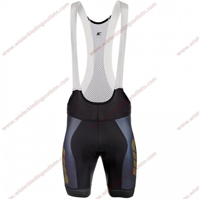 Cipollini Prestige Zwart gold Fiets Koersbroek 18C10293